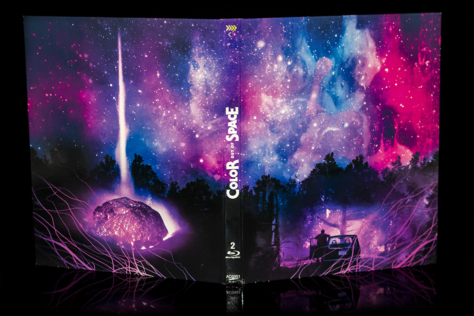 Fotografías del Digipak de Color Out of Space en Blu-ray 11