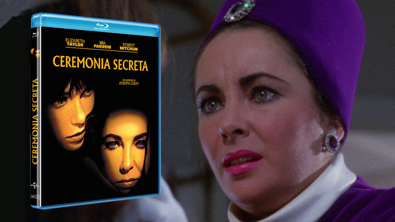 Lanzamiento de Ceremonia Secreta -dirigida por Joseph Losey- en Blu-ray