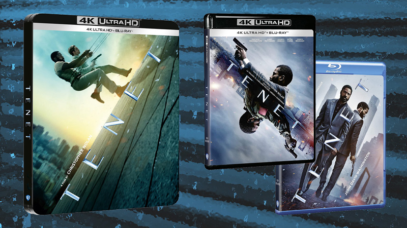 Anuncio oficial de Tenet en Blu-ray, UHD 4K y Steelbook UHD 4K