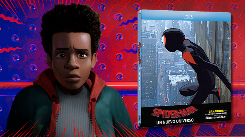 Tercer Steelbook de Spider-Man: Un Nuevo Universo en Blu-ray