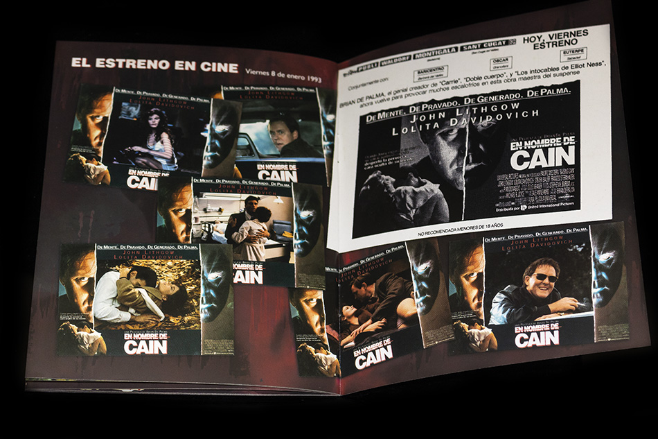 Fotografías de la edición especial de En Nombre de Caín en Blu-ray 20