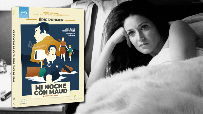 Mi Noche con Maud -dirigida por Éric Rohmer- en Blu-ray