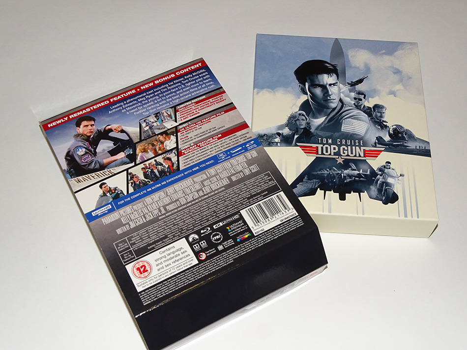 Fotografías del Steelbook de Top Gun en UHD 4K (UK) 6