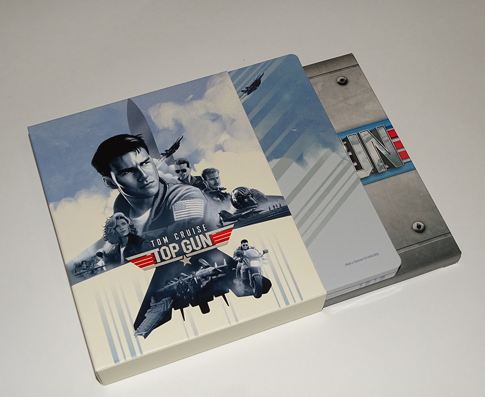 Fotografías Del Boxset Con Steelbook De Top Gun En Uhd 4k Uk