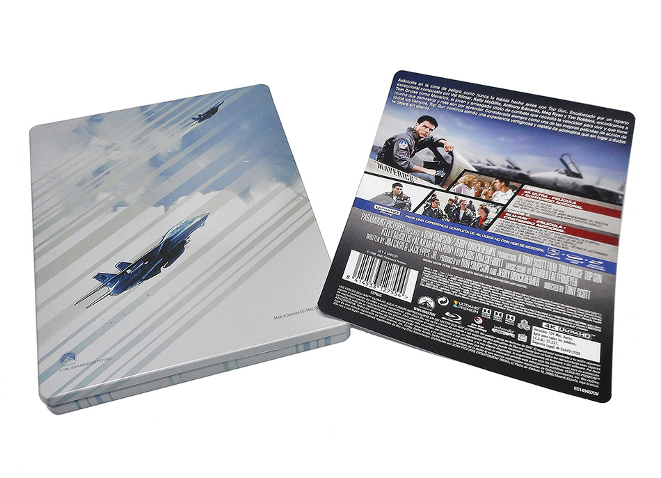 Fotografías del Steelbook de Top Gun en UHD 4K 5