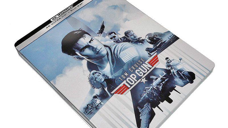 Fotografías del Steelbook de Top Gun en UHD 4K