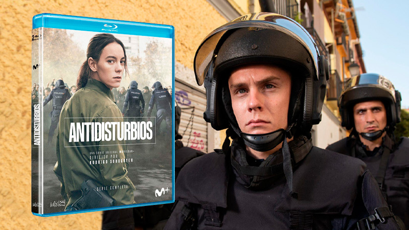 Fecha definitiva e información de la serie Antidisturbios en Blu-ray