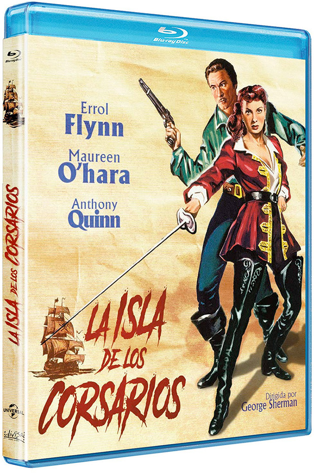 Anuncio oficial del Blu-ray de La Isla de los Corsarios 1