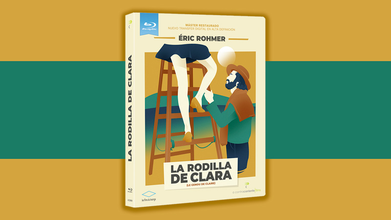 Todos los detalles de La Rodilla de Clara -de Éric Rohmer- en Blu-ray