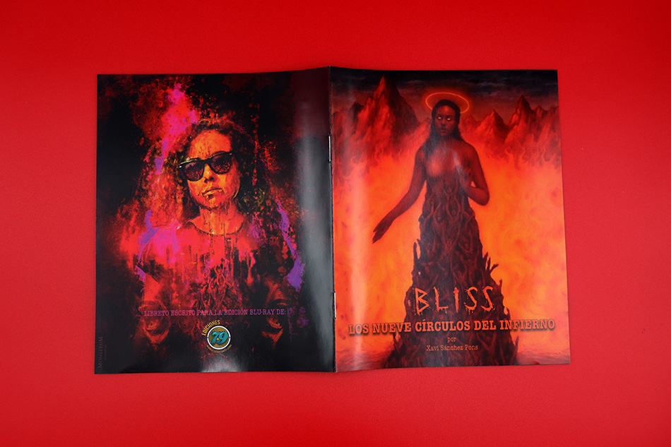 Fotografías del Blu-ray de Bliss con libreto y caja negra 10
