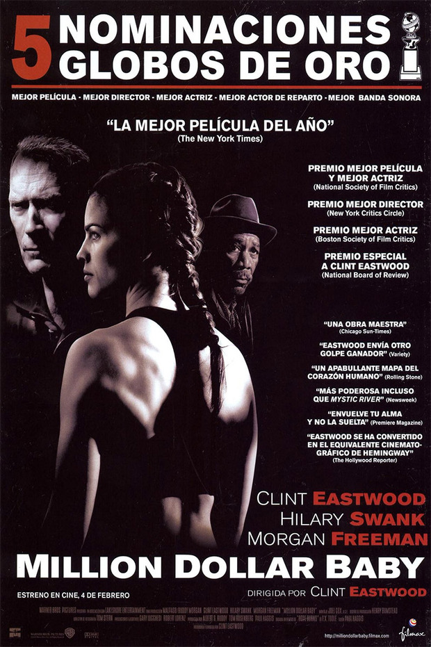 Primeros detalles del Blu-ray de Million Dollar Baby 1