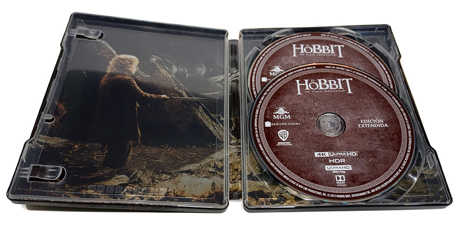 Fotografías de la Trilogía de El Hobbit en Steelbook en UHD 4K 10