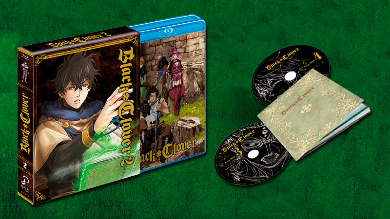 Segunda entrega de la serie Black Clover en Blu-ray