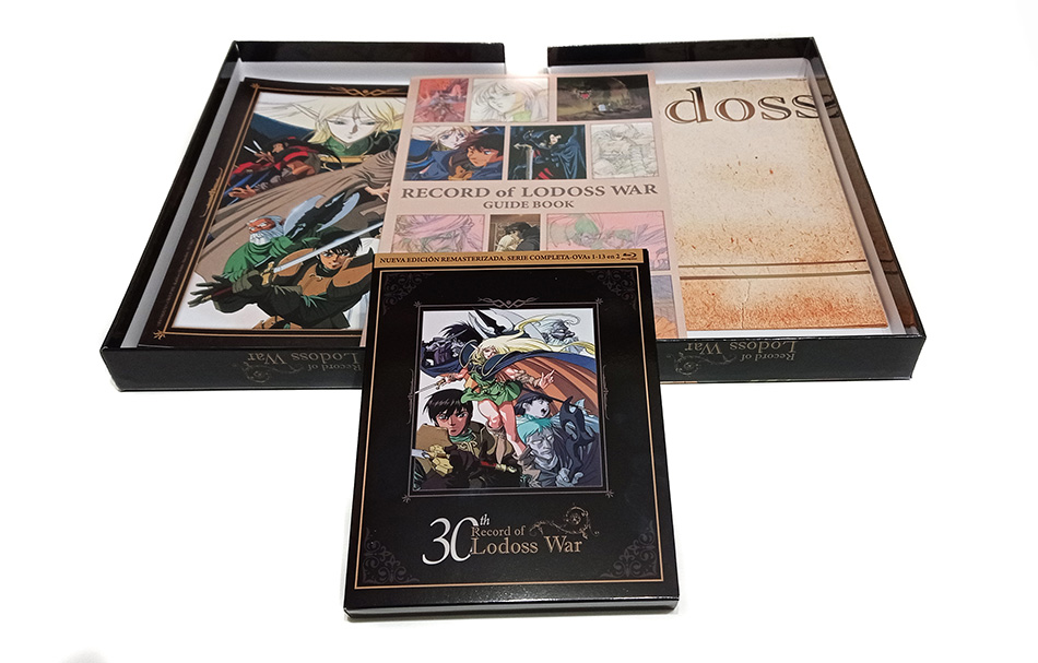 Fotografías de la edición coleccionista de Record of Lodoss War en Blu-ray 7