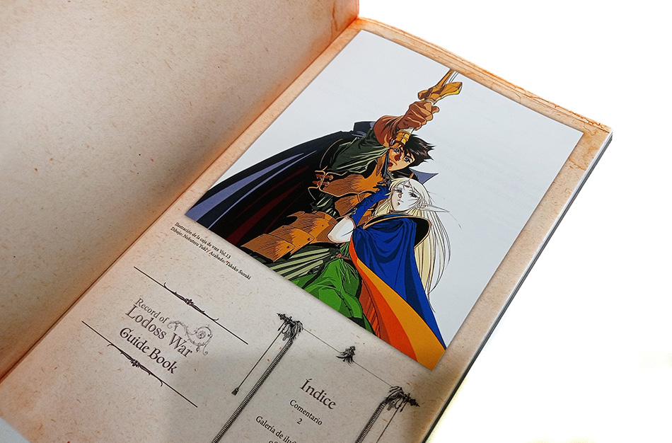 Fotografías de la edición coleccionista de Record of Lodoss War en Blu-ray 28