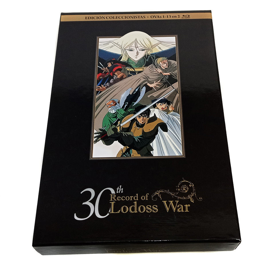 Fotografías de la edición coleccionista de Record of Lodoss War en Blu-ray 2