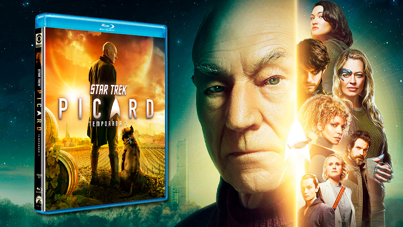 Lanzamiento de la primera temporada de Star Trek: Picard en Blu-ray