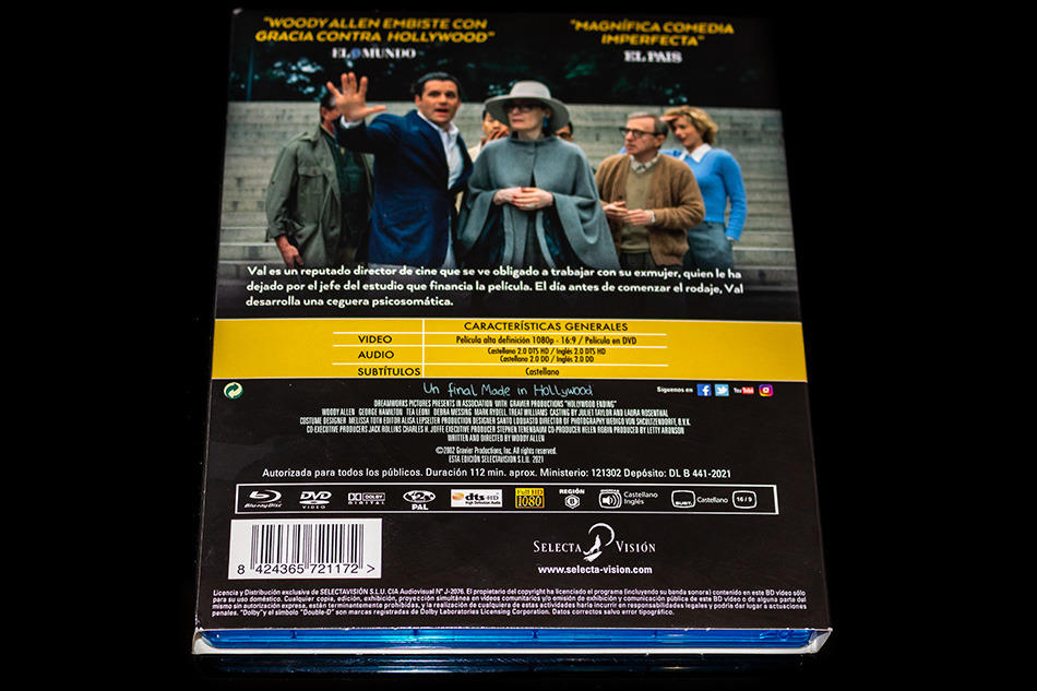 Fotografías de la edición con funda de Un Final Made in Hollywood en Blu-ray 7