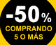 50% de descuento comprando 5 Blu-ray o UHD 4K en elcorteingles.es