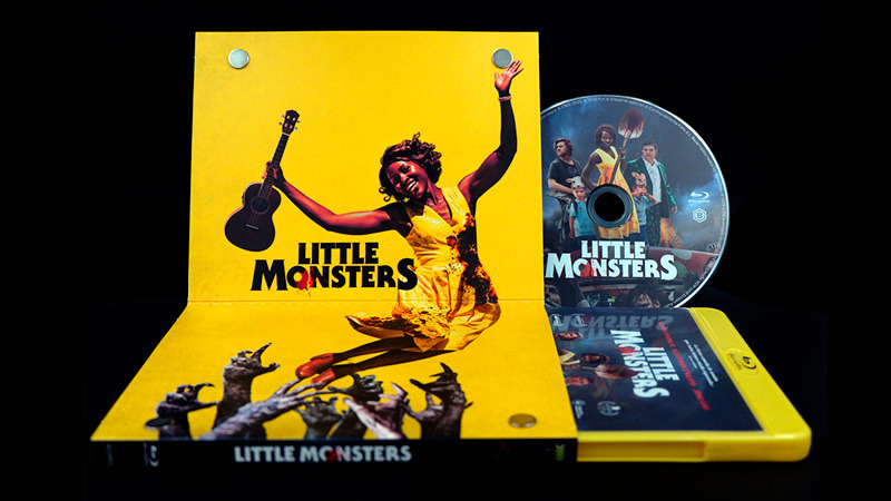 Fotografías del Blu-ray de Little Monsters con funda Pop-up