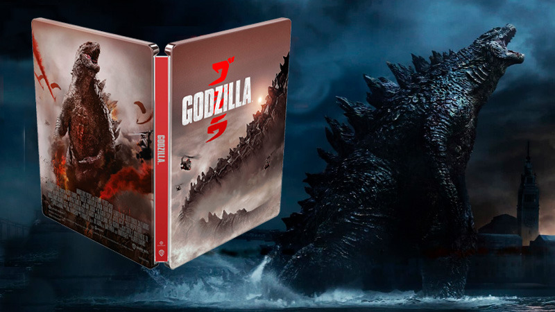 Steelbook para el estreno de Godzilla -de Gareth Edwards- en UHD 4K