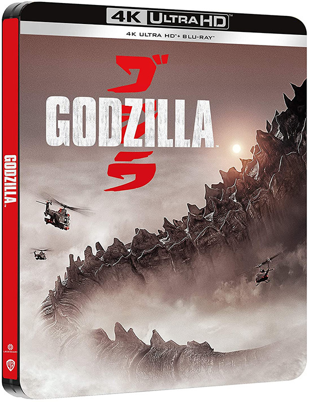 Steelbook para el estreno de Godzilla -de Gareth Edwards- en UHD 4K
