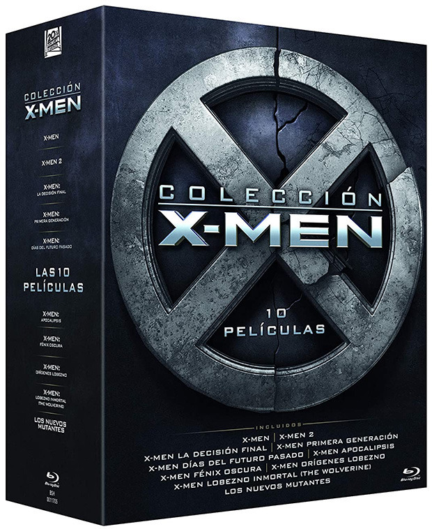 Colección X-Men - 10 Películas Blu-ray 1