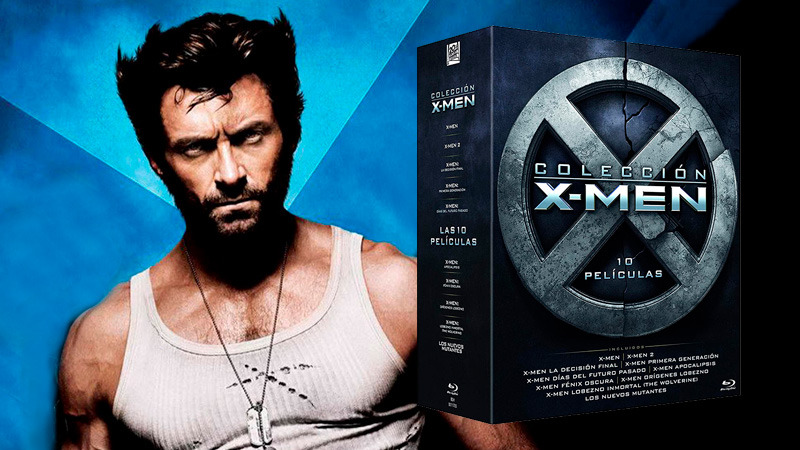 Colección X-Men con 10 películas de la saga en Blu-ray