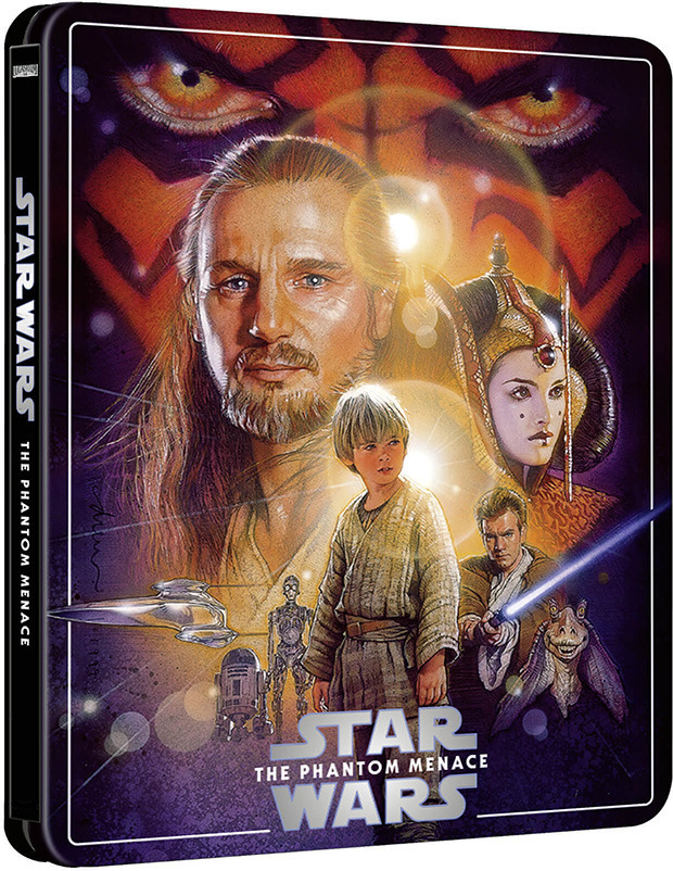 Star Wars: La Amenaza Fantasma - Edición Metálica Blu-ray 2