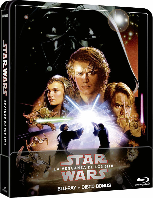 Star Wars: La Venganza de los Sith - Edición Metálica Blu-ray 9