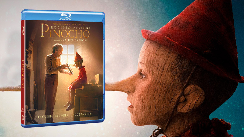 Nuevos detalles del Blu-ray de Pinocho, dirigida por Matteo Garrone