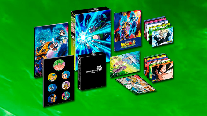 Edición coleccionista de Dragon Ball Super Broly en Blu-ray tamaño A4