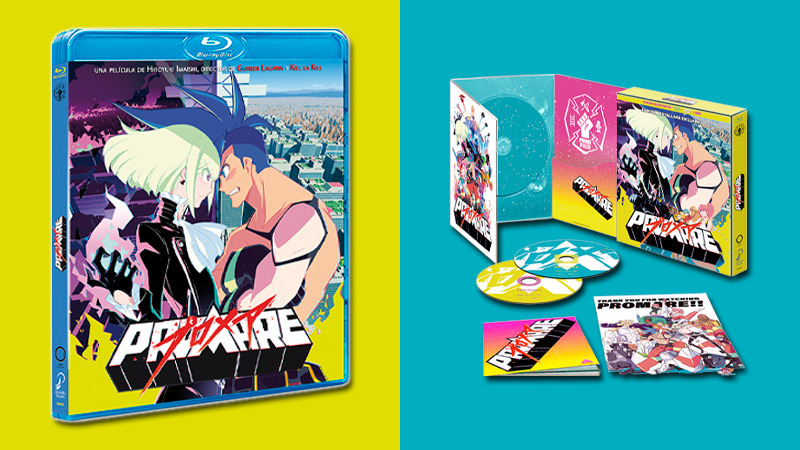 Dos ediciones para Promare en Blu-ray: sencilla y coleccionista