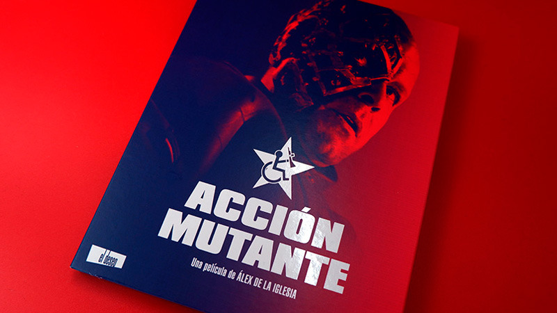 Fotografías de la edición con funda de Acción Mutante en Blu-ray