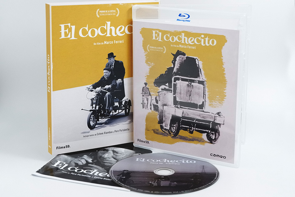 Fotografías de la edición con funda y libreto de El Cochecito en Blu-ray 13