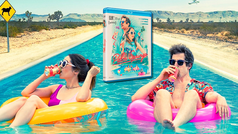 Anuncio oficial del Blu-ray de Palm Springs