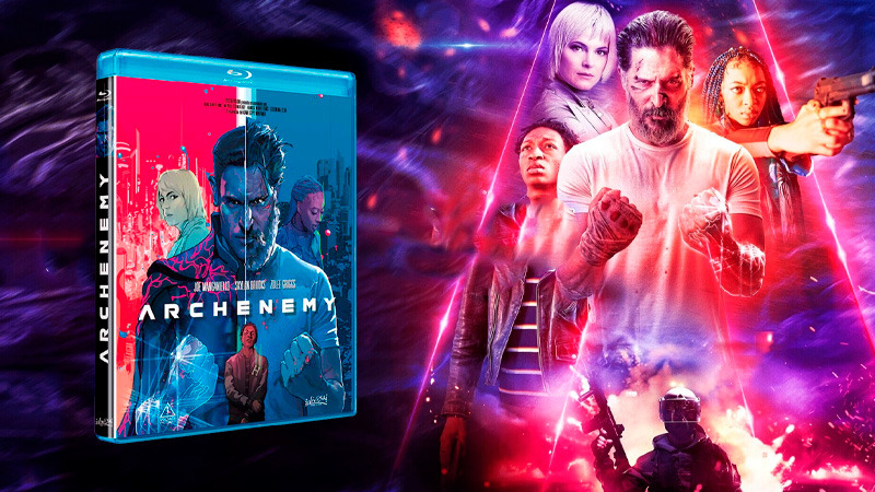 Archenemy en Blu-ray, protagonizada por Joe Manganiello