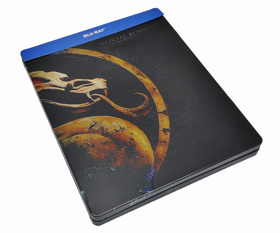 Fotografías del Steelbook de Mortal Kombat 1 y 2 en Blu-ray 2