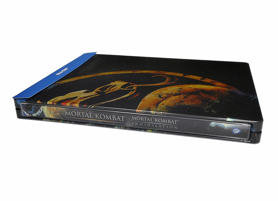 Fotografías del Steelbook de Mortal Kombat 1 y 2 en Blu-ray 3