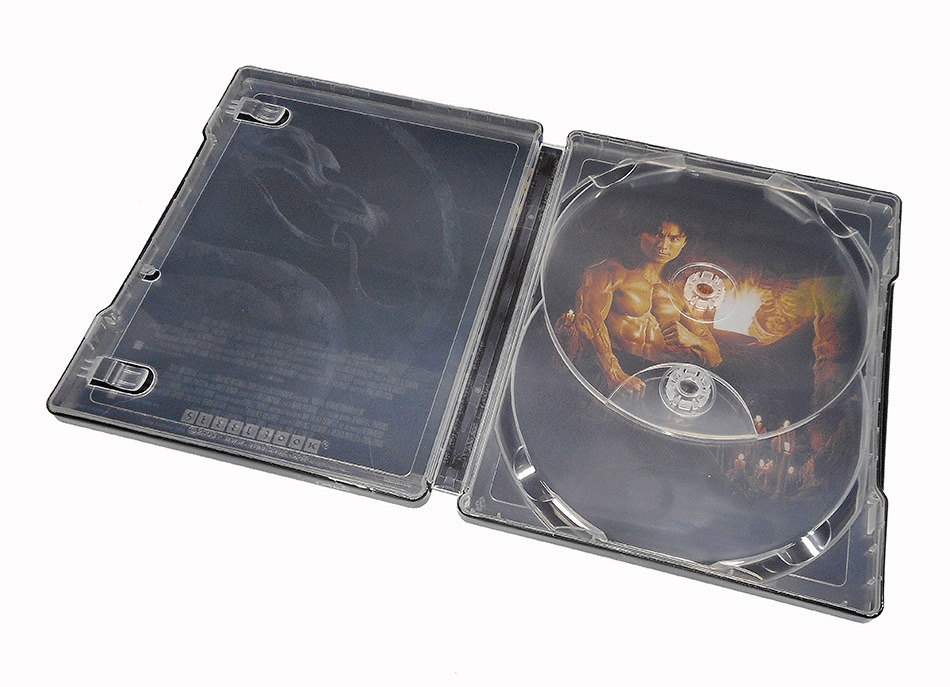 Fotografías del Steelbook de Mortal Kombat 1 y 2 en Blu-ray 14