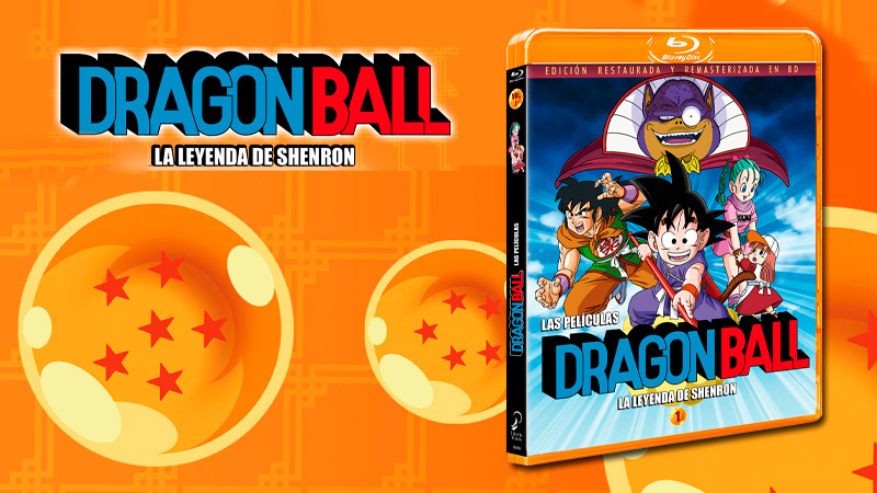 La Leyenda de Shenron y otras películas de Dragon Ball en Blu-ray