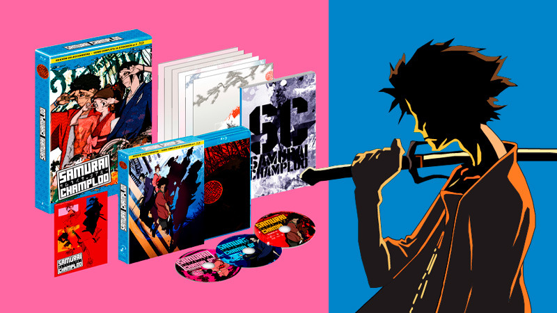 Nueva edición coleccionista tamaño A4 de Samurai Champloo en Blu-ray