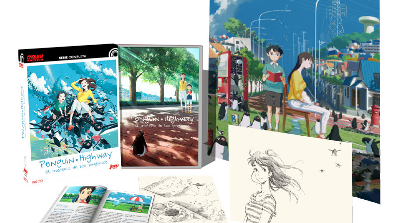 Edición coleccionista de Penguin Highway (El Misterio de los Pingüinos) en Blu-ray