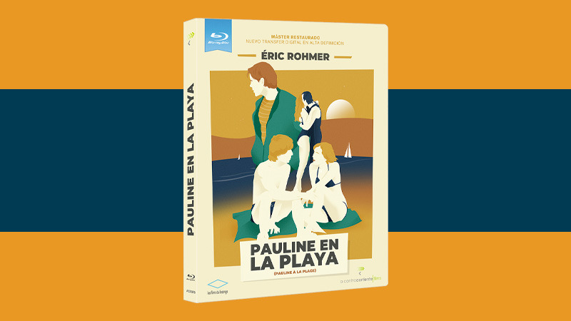 Detalles finales de Pauline en la Playa en Blu-ray