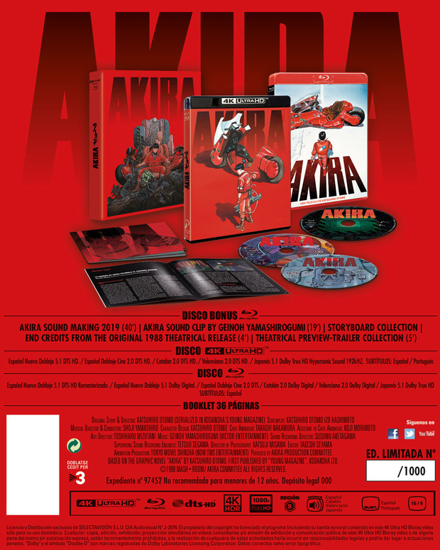 Akira - Edición Coleccionista Ultra HD Blu-ray 2