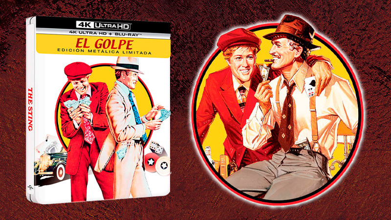 Se estrena el clásico El Golpe en UHD 4K con un Steelbook