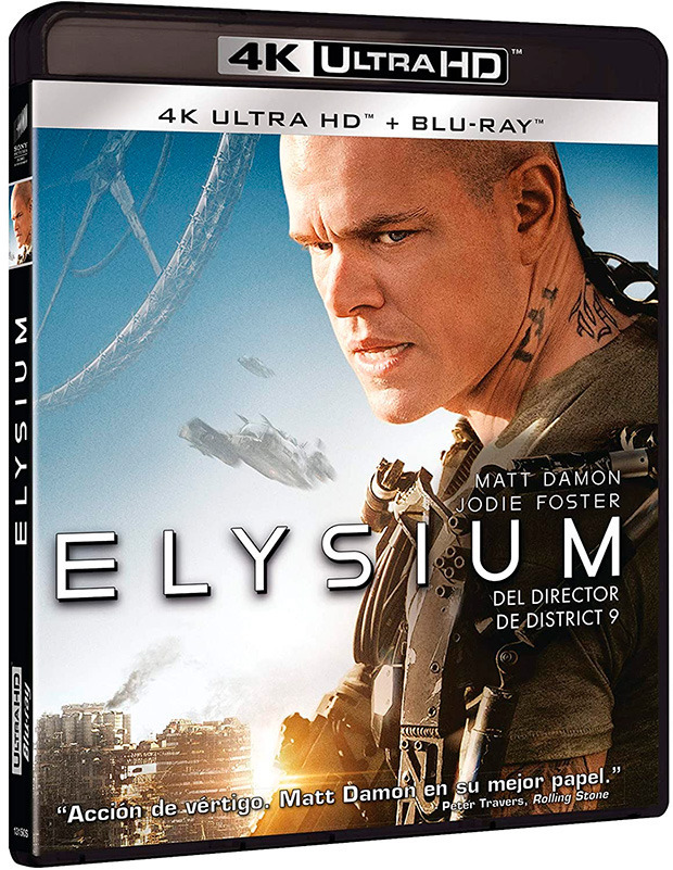 Elysium Ultra HD Blu-ray 1