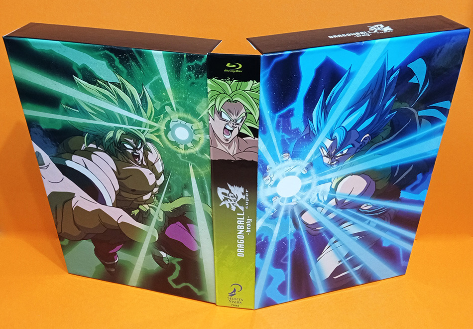 Fotografías de la edición coleccionista A4 de Dragon Ball Super Broly en Blu-ray 11