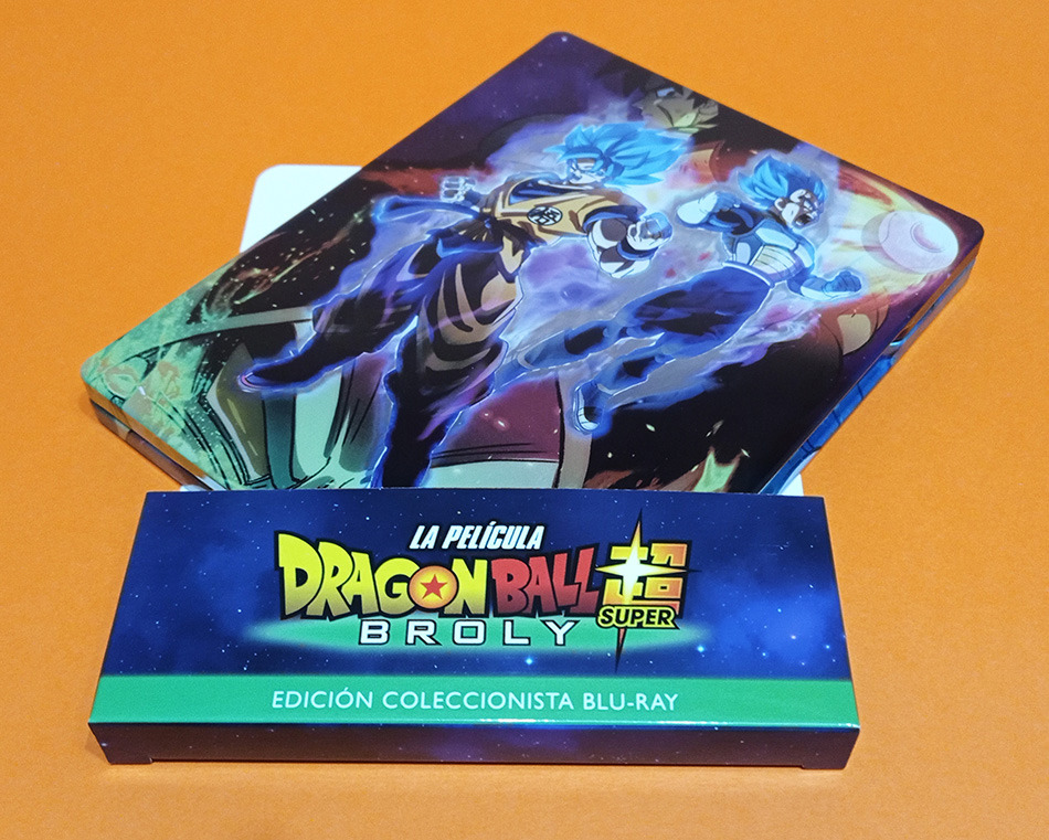 Fotografías de la edición coleccionista A4 de Dragon Ball Super Broly en Blu-ray 15