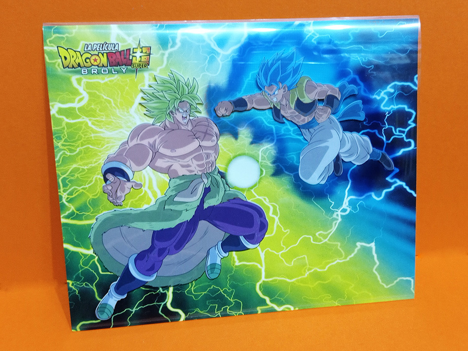 Fotografías de la edición coleccionista A4 de Dragon Ball Super Broly en Blu-ray 24